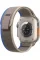 Apple Watch Ultra 49mm Titanium Case with Blue/Gray Trail Loop M/L